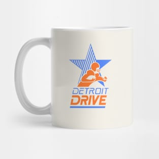 Defunct Detroit Drive Football AFL Mug